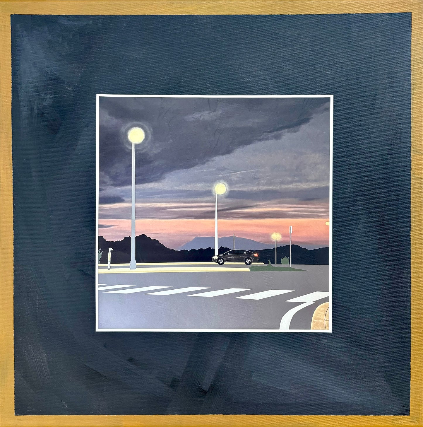 Sweet Nights: Variant I Original 20x20"
